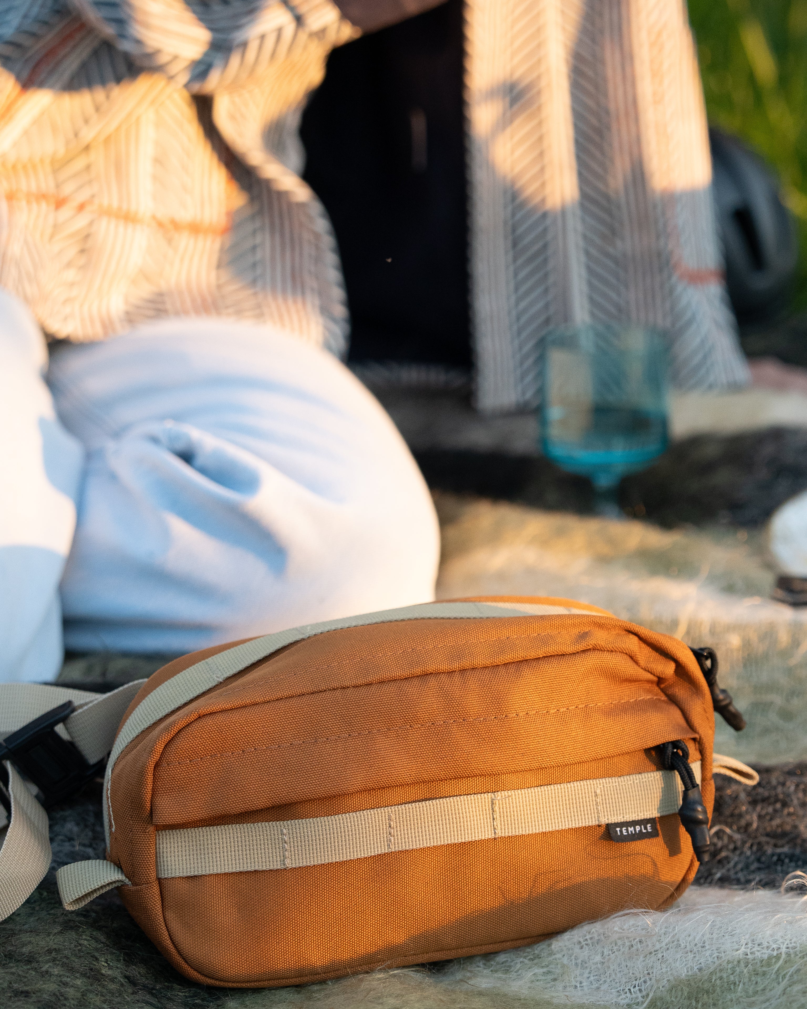 Cross Body Bag - Burnt Orange - Image 11