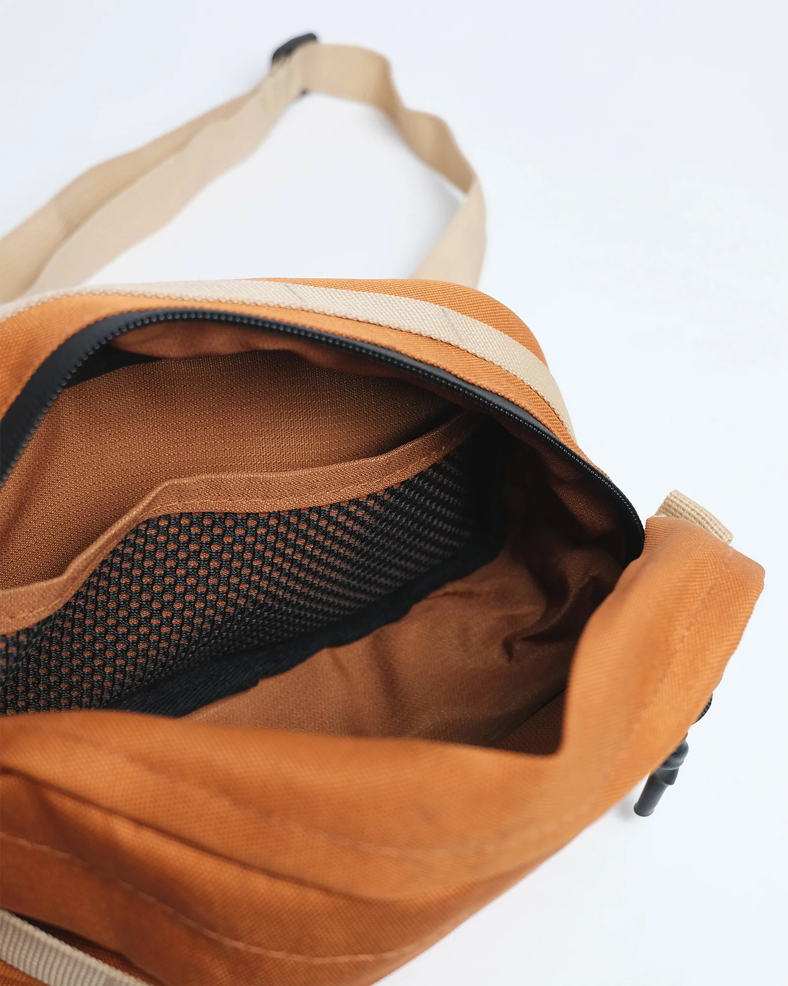 Cross Body Bag - Burnt Orange - Image 7