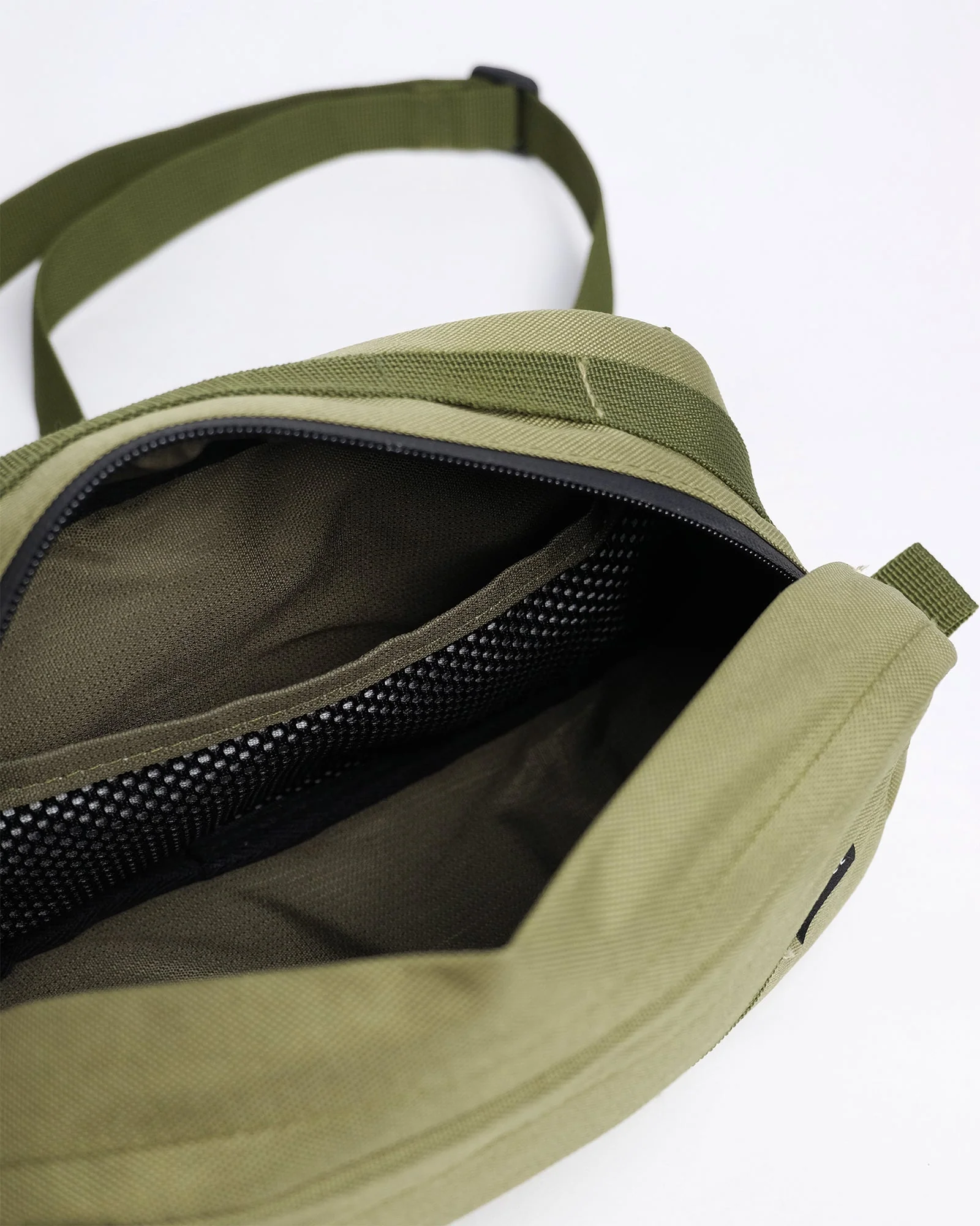 Cross Body Bag - Olive Green - Image 5