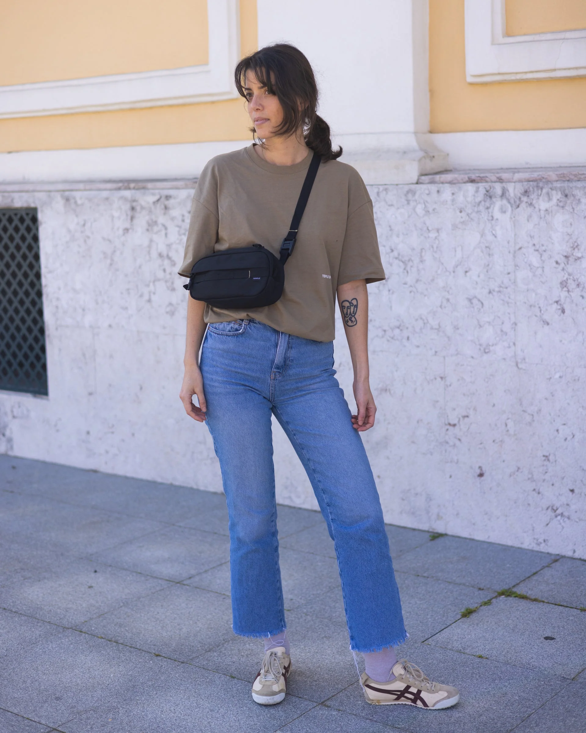 Cross Body Bag - Dusky Black - Image 9