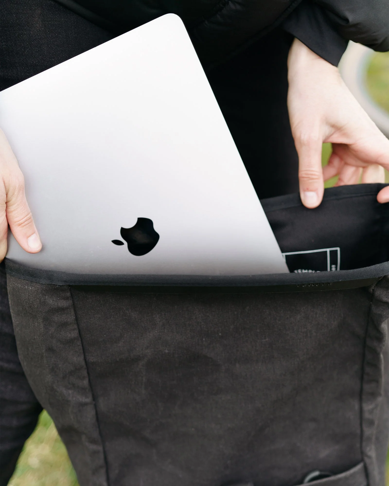 Pannier Backpack - Charcoal - Image 9