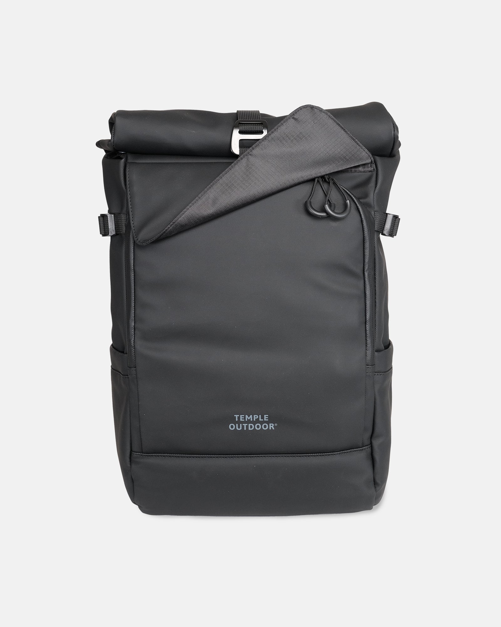 Roll Top Backpack Pro - Black - Image 4